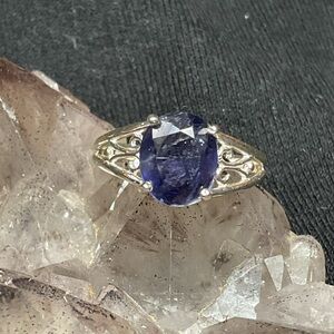 Iolite .925 Silver Ring